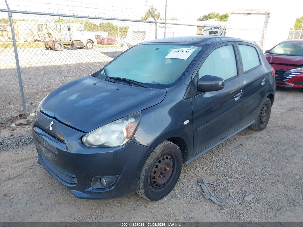 ML32A3HJ3FH007283 2015 MITSUBISHI MIRAGE photo no. 2