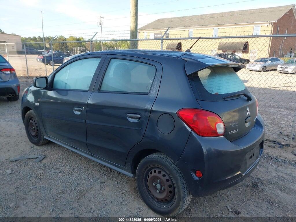 ML32A3HJ3FH007283 2015 MITSUBISHI MIRAGE photo no. 3