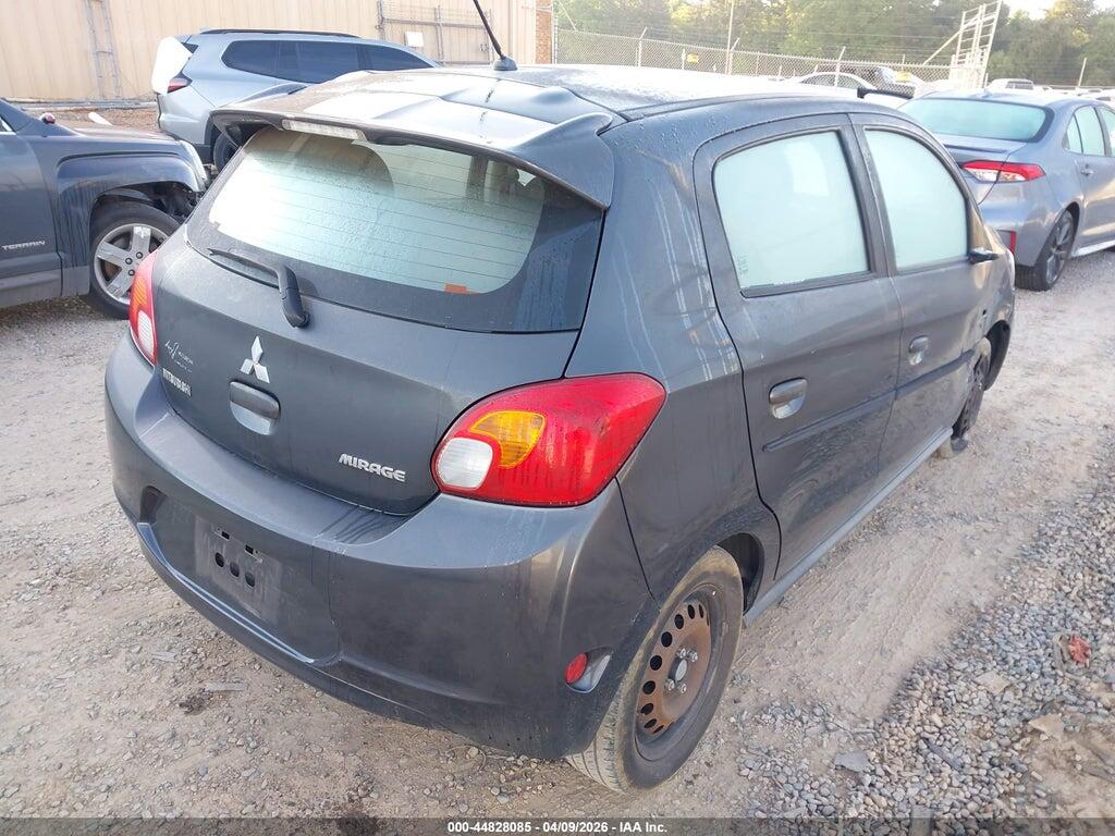ML32A3HJ3FH007283 2015 MITSUBISHI MIRAGE photo no. 4