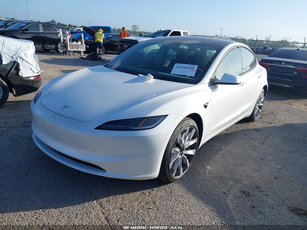 5YJ3E1EA3SF034444 2025 TESLA MODEL 3 photo no. 2