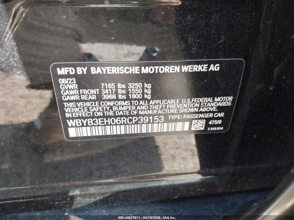 WBY83EH06RCP39153 2024 BMW I7 photo no. 9