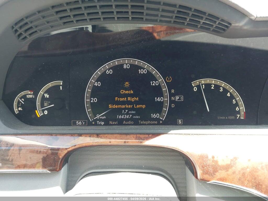 WDDNG86X78A178665 2008 MERCEDES-BENZ S 550 photo no. 7
