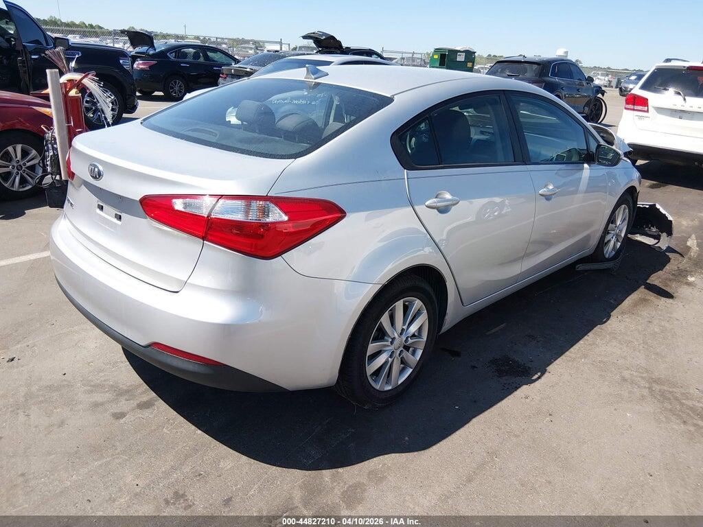 KNAFX4A68E5079313 2014 KIA FORTE photo no. 4