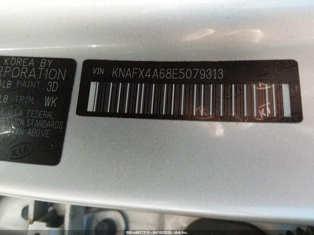 KNAFX4A68E5079313 2014 KIA FORTE photo no. 9