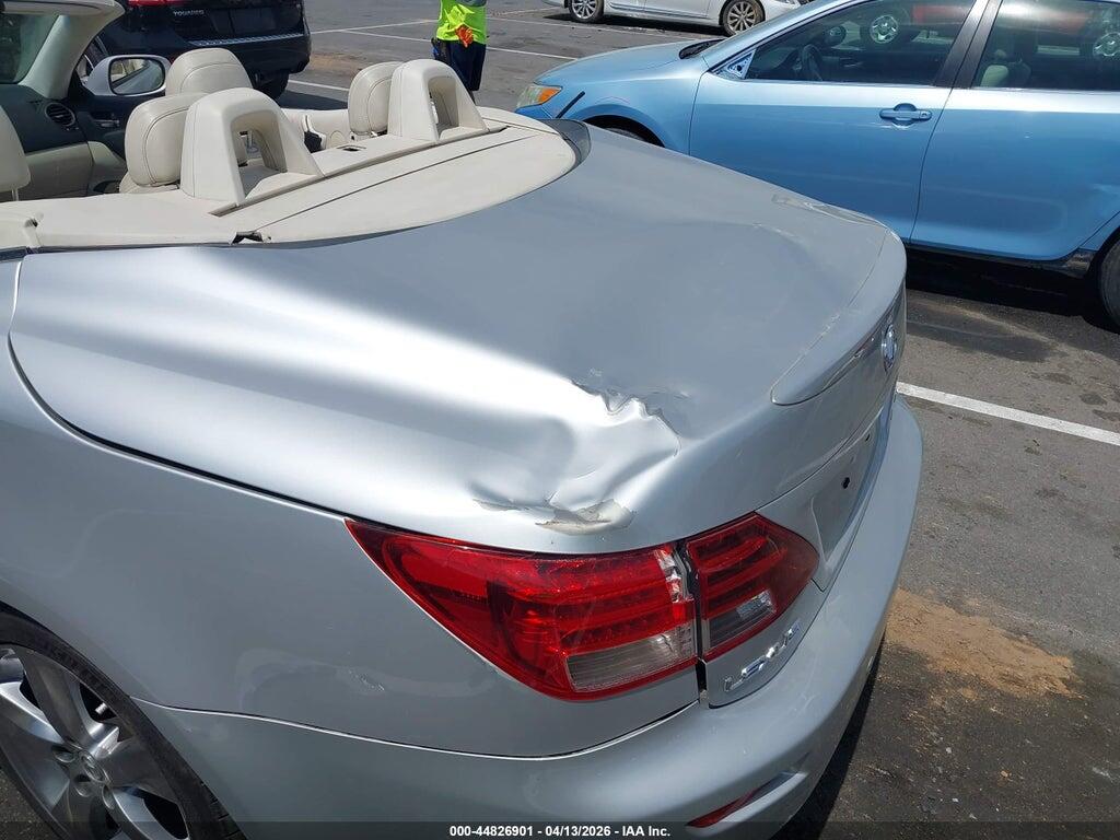 JTHFF2C2XA2513858 2010 LEXUS IS 250C photo no. 6