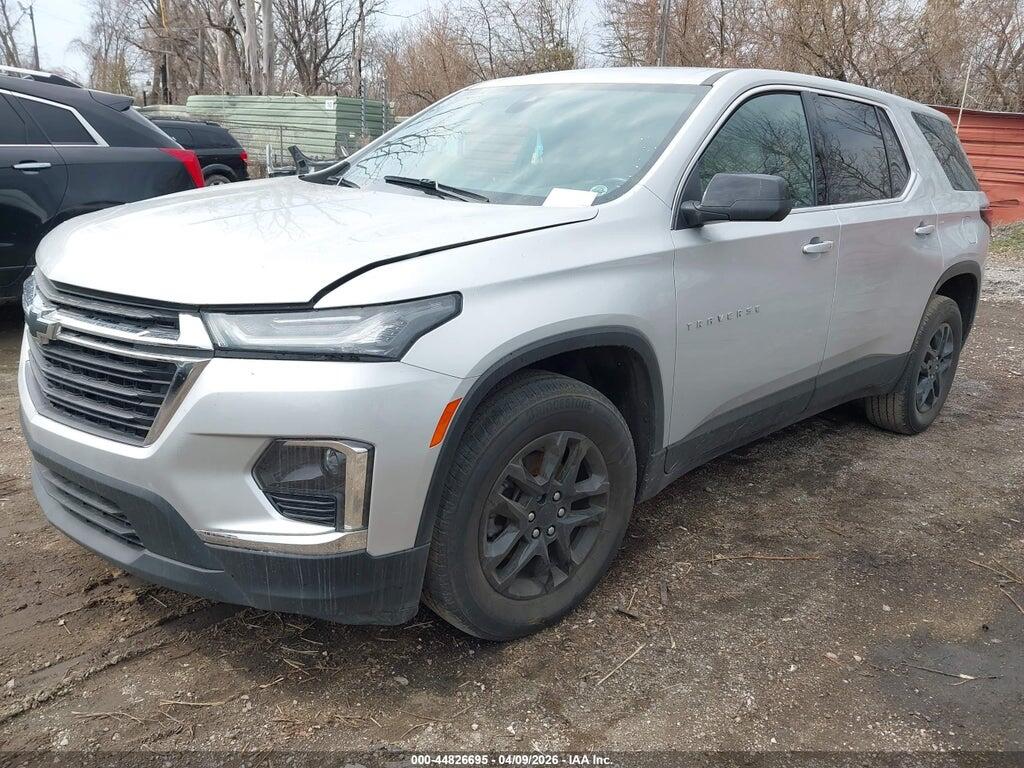 1GNERFKW5NJ117551 2022 CHEVROLET TRAVERSE photo no. 2