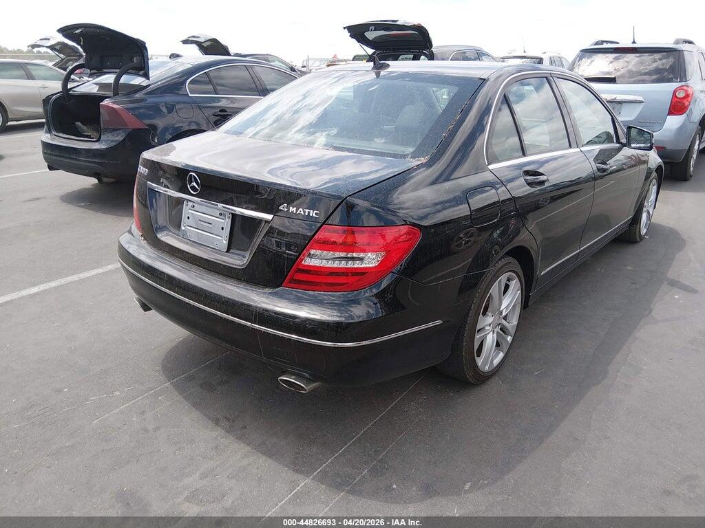 WDDGF8AB3DR252828 2013 MERCEDES-BENZ C 300 photo no. 4