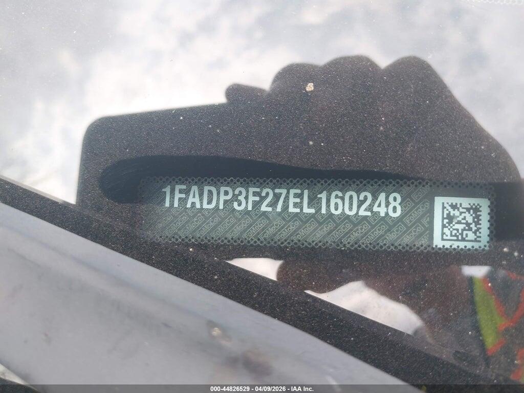 1FADP3F27EL160248 2014 FORD FOCUS photo no. 9