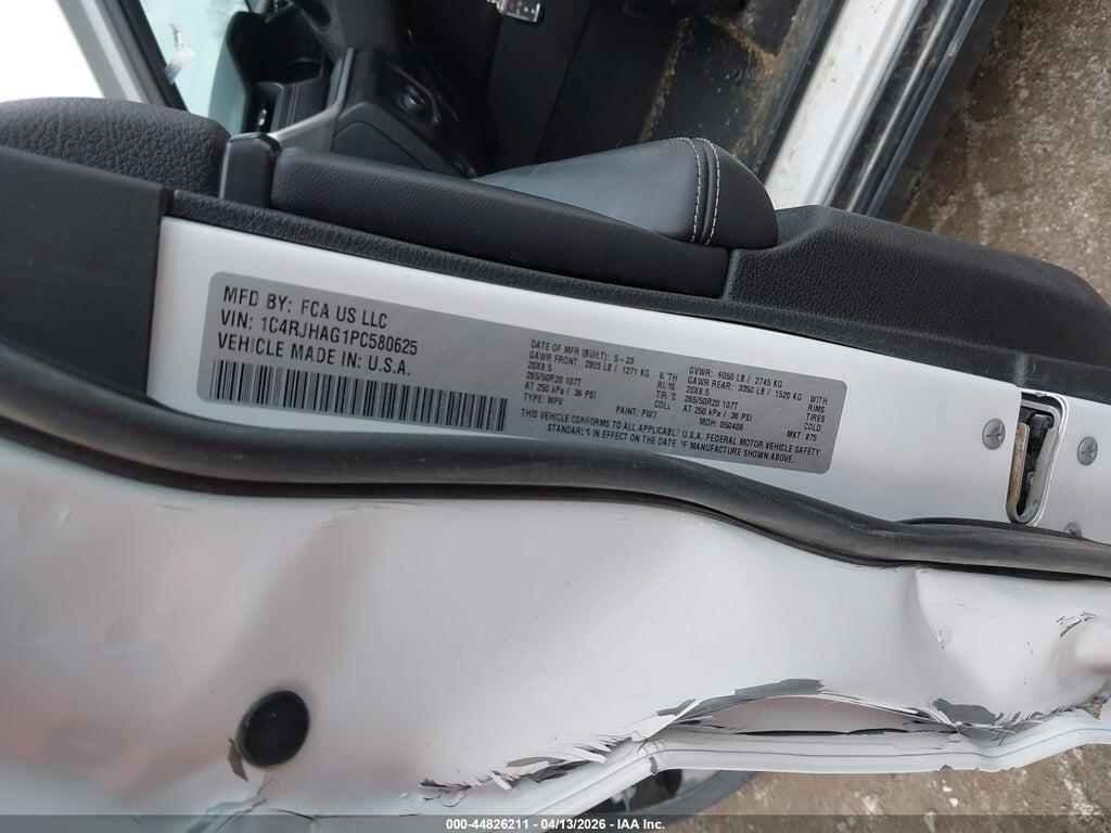 1C4RJHAG1PC580625 2023 JEEP GRAND CHEROKEE photo no. 9