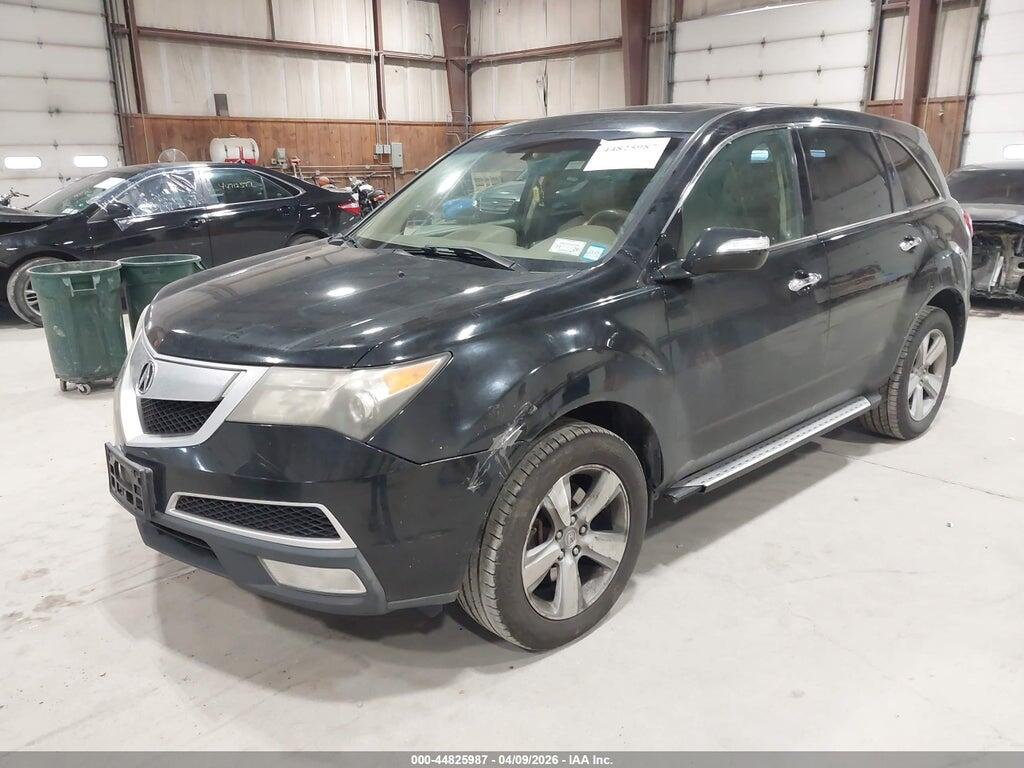 2HNYD2H60AH531587 2010 ACURA MDX photo no. 2