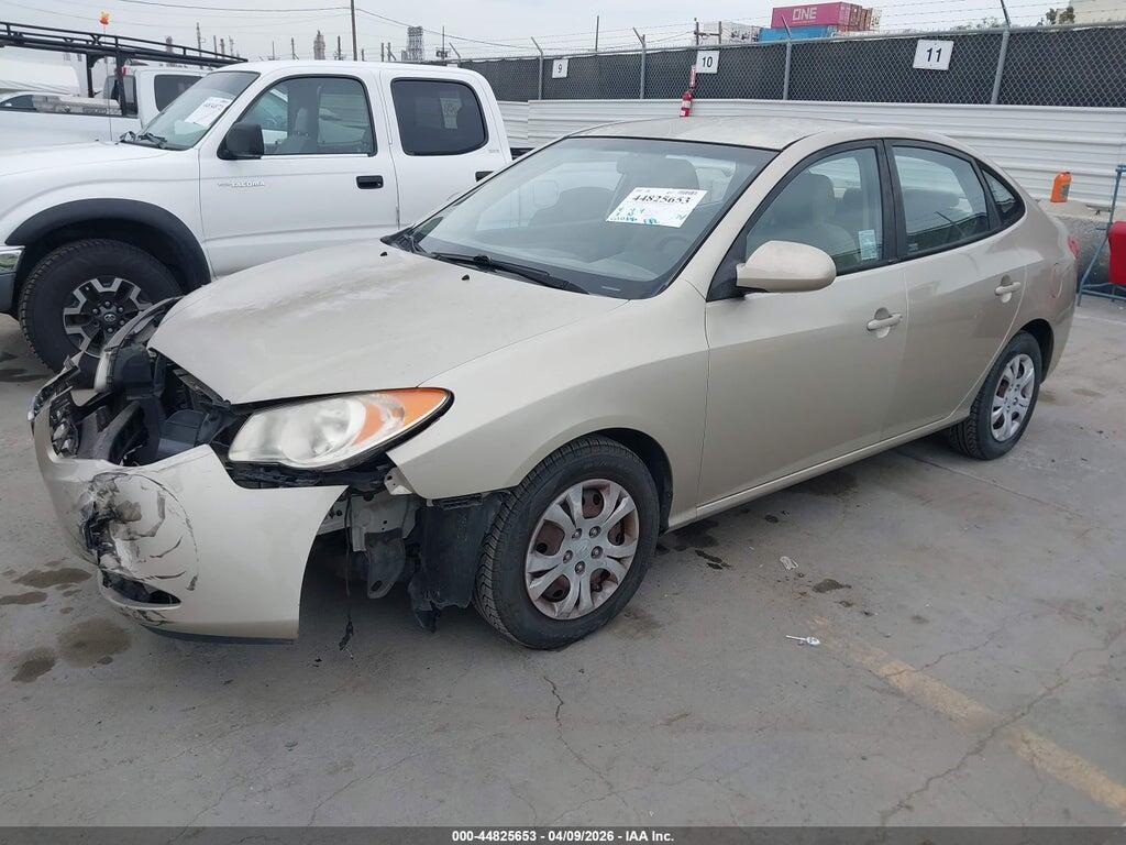 KMHDU4AD2AU860194 2010 HYUNDAI ELANTRA photo no. 2