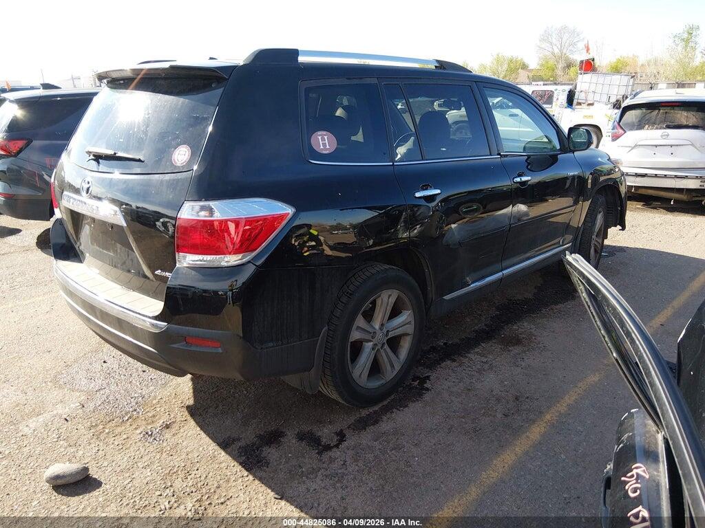 5TDDK3EH3DS178189 2013 TOYOTA HIGHLANDER photo no. 4