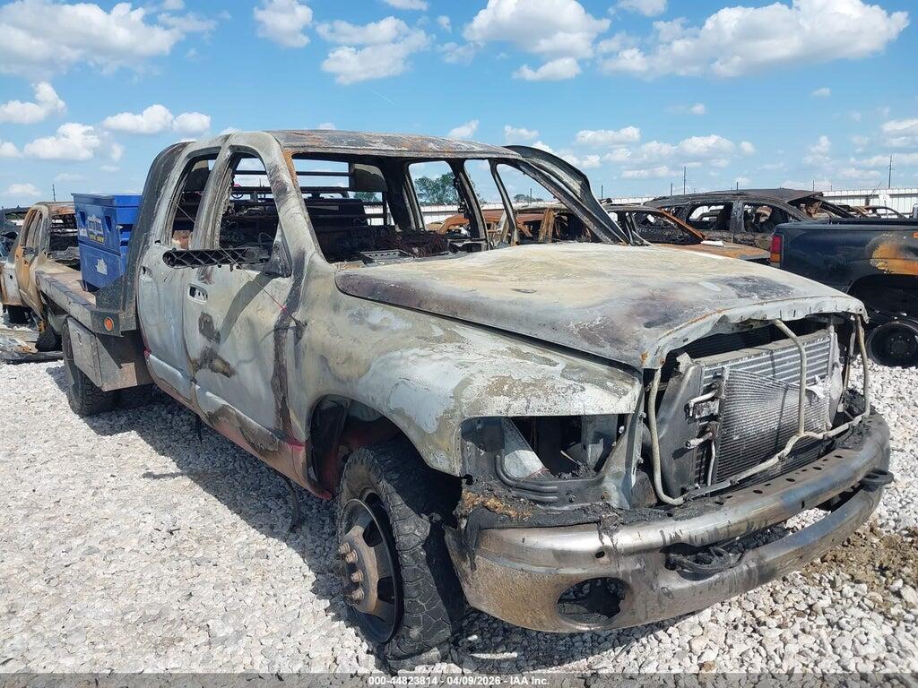 2007 DODGE RAM 3500 HD CHASSIS 3D6WH48A87G727071