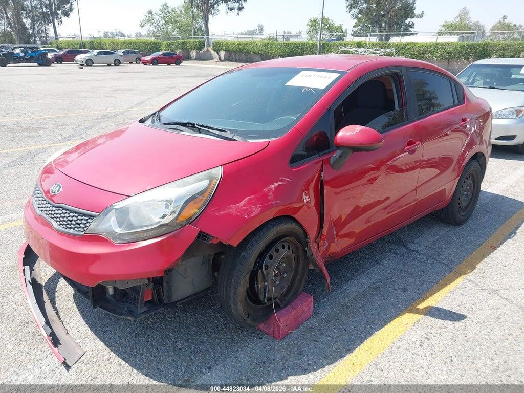 KNADM4A39H6038208 2017 KIA RIO photo no. 2