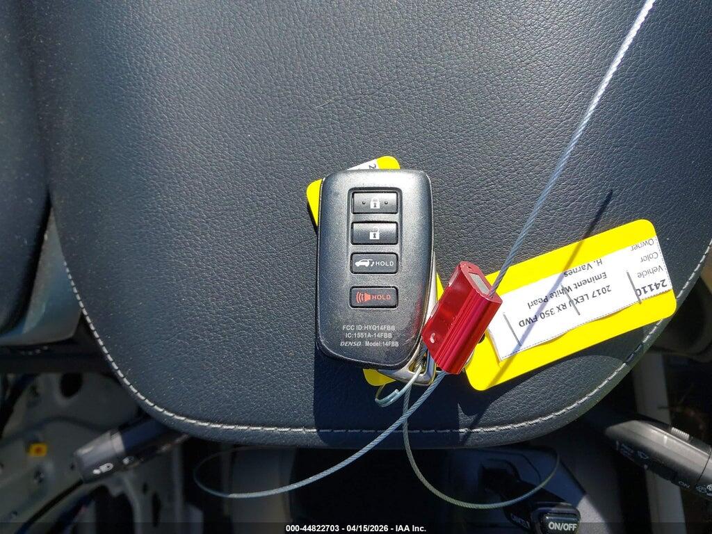 2T2ZZMCA4HC073197 2017 LEXUS RX 350 photo no. 11