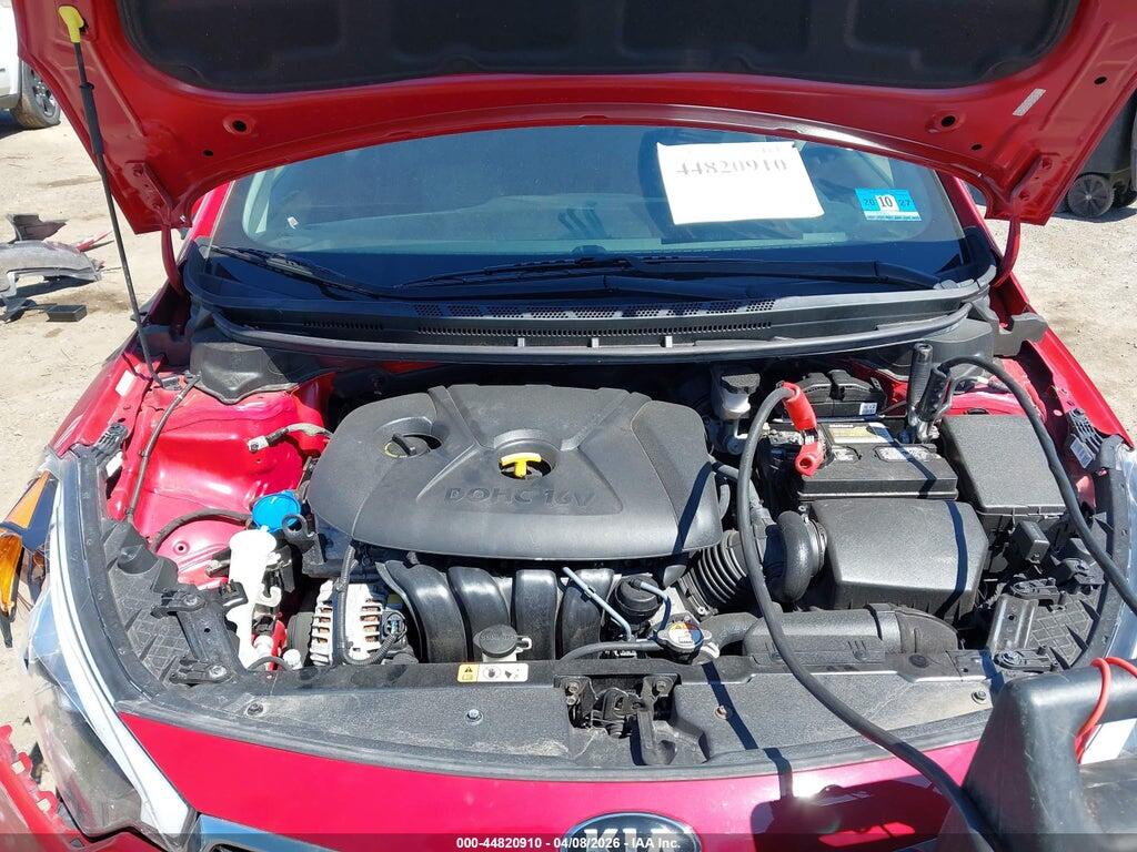 KNAFX4A63G5522874 2016 KIA FORTE photo no. 10
