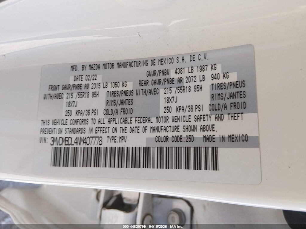 3MVDMBDL4NM407778 2022 MAZDA CX-30 photo no. 9