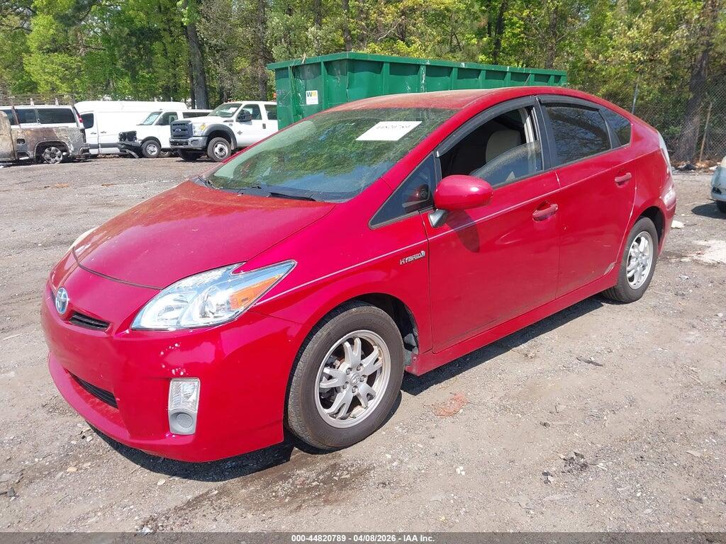 JTDKN3DUXA0090378 2010 TOYOTA PRIUS photo no. 2