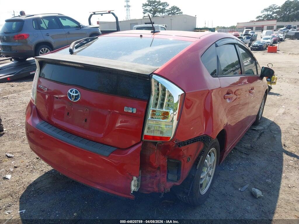 JTDKN3DUXA0090378 2010 TOYOTA PRIUS photo no. 4