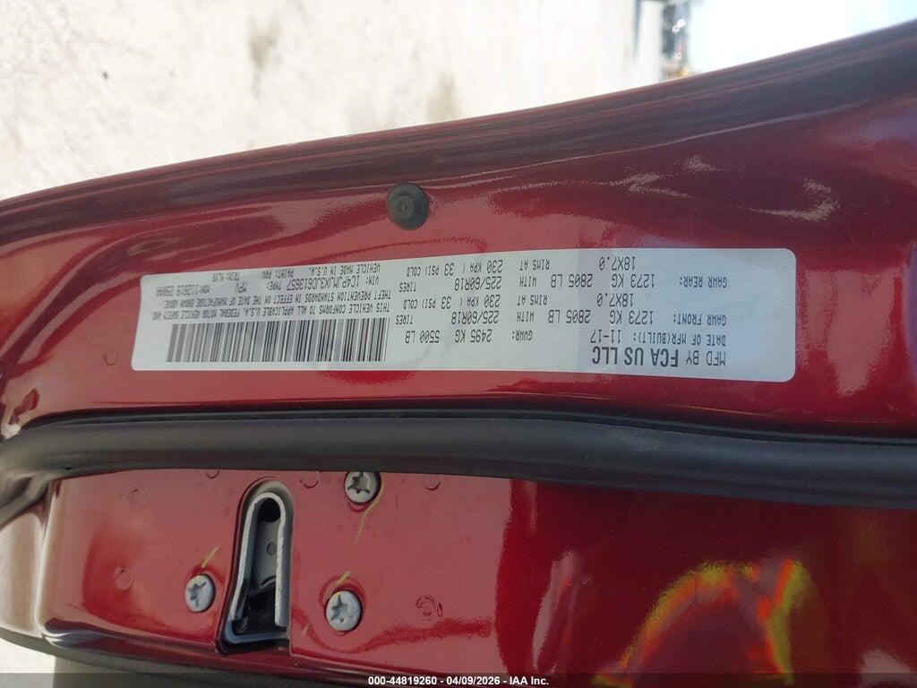 1C4PJMJX3JD613657 2018 JEEP CHEROKEE photo no. 9