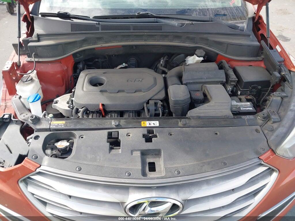 5XYZT3LB0HG435412 2017 HYUNDAI SANTA FE SPORT photo no. 10