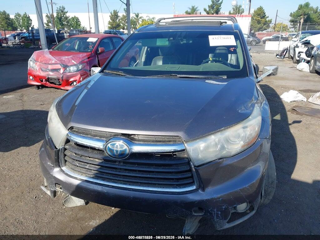 5TDDCRFH9ES005244 2014 TOYOTA HIGHLANDER HYBRID photo no. 12