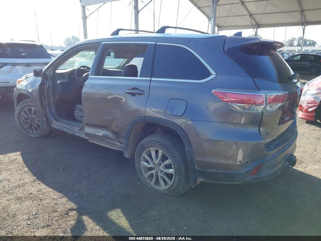 5TDDCRFH9ES005244 2014 TOYOTA HIGHLANDER HYBRID photo no. 3