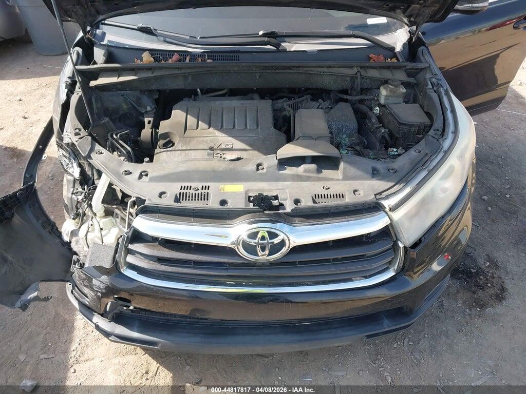 5TDKKRFH3GS155752 2016 TOYOTA HIGHLANDER photo no. 10