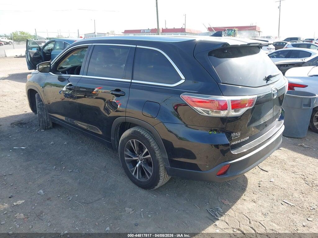 5TDKKRFH3GS155752 2016 TOYOTA HIGHLANDER photo no. 3