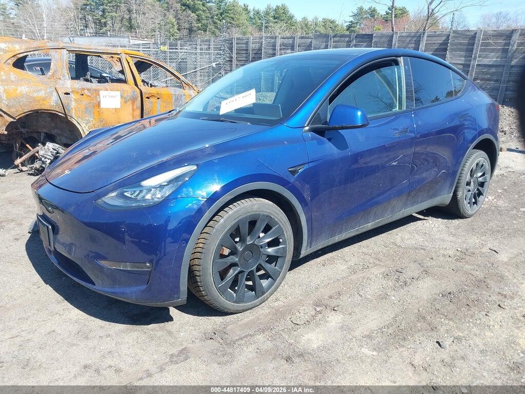 7SAYGDEE3NF481433 2022 TESLA MODEL Y photo no. 2
