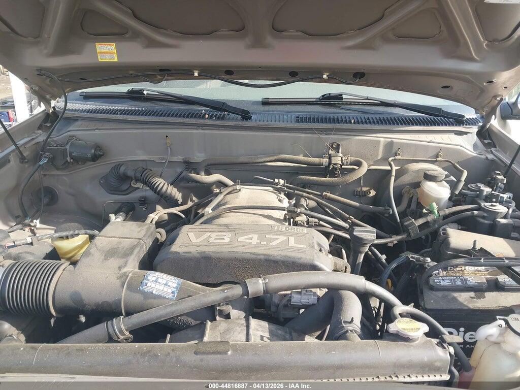 5TBBT44182S327927 2002 TOYOTA TUNDRA photo no. 10