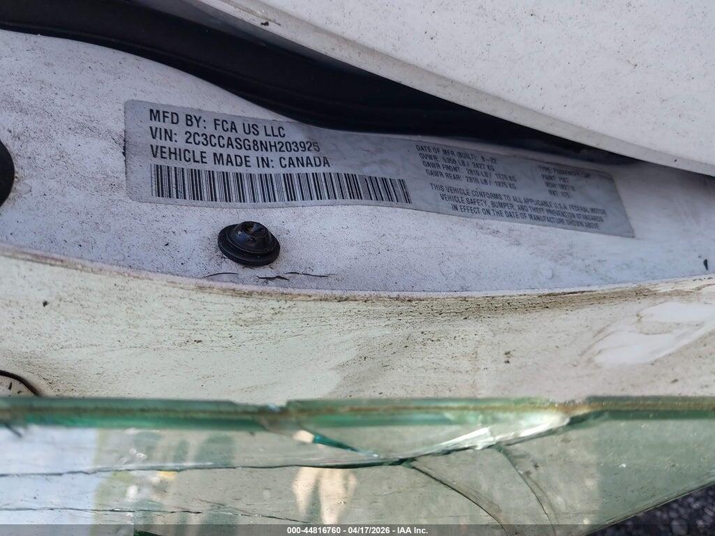 2C3CCASG8NH203925 2022 CHRYSLER 300 photo no. 9