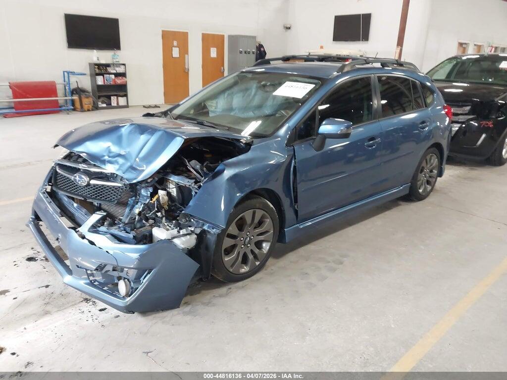 JF1GPAV60FH325857 2015 SUBARU IMPREZA photo no. 2