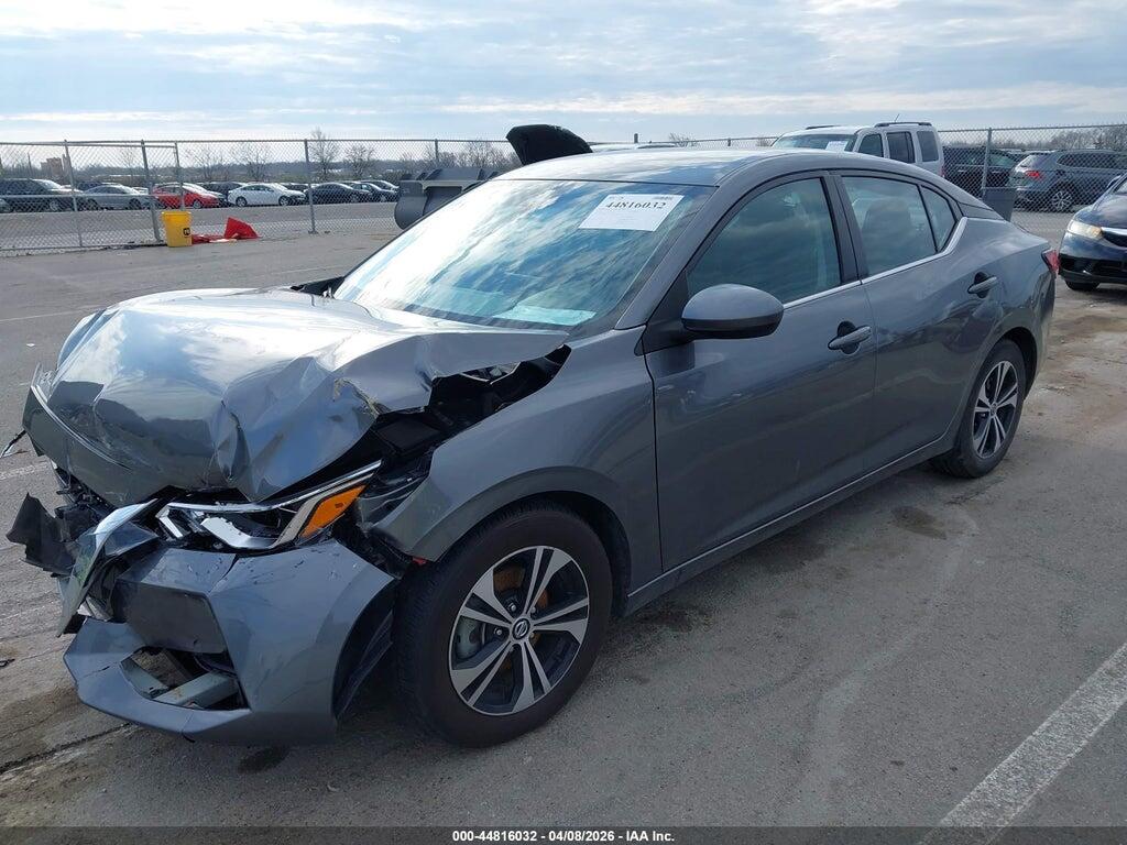 3N1AB8CV7PY293449 2023 NISSAN SENTRA photo no. 2