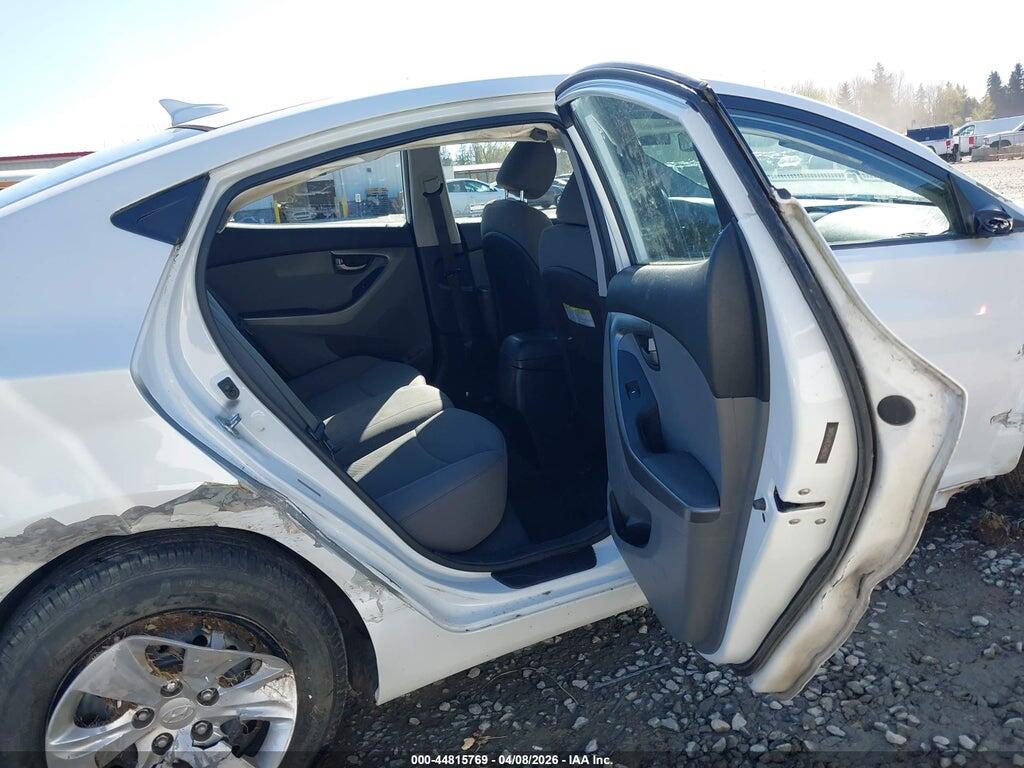 5NPDH4AE7GH665163 2016 HYUNDAI ELANTRA photo no. 8