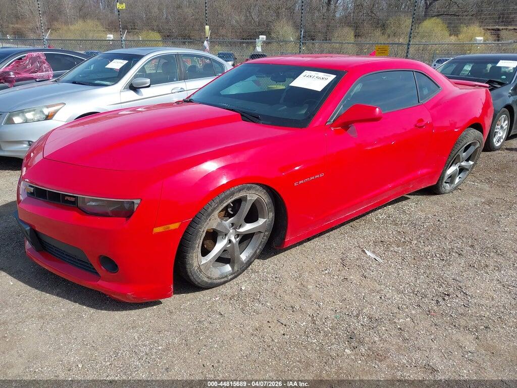 2G1FB1E33E9272853 2014 CHEVROLET CAMARO photo no. 2