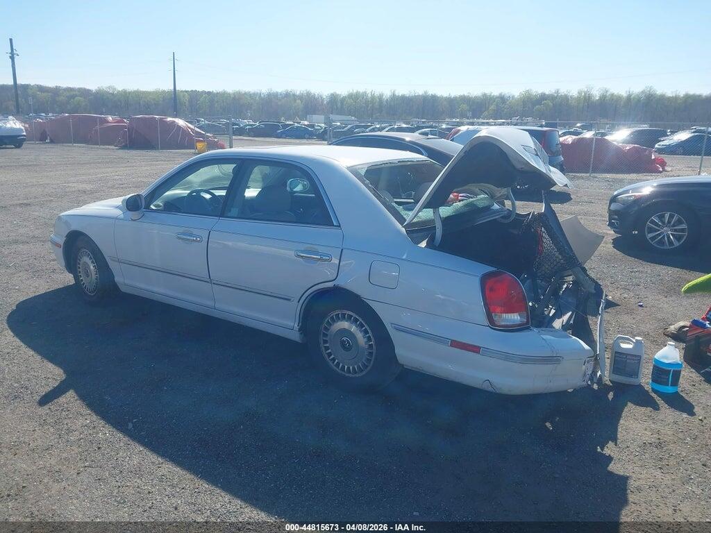 KMHFU45D71A108236 2001 HYUNDAI XG300 photo no. 3