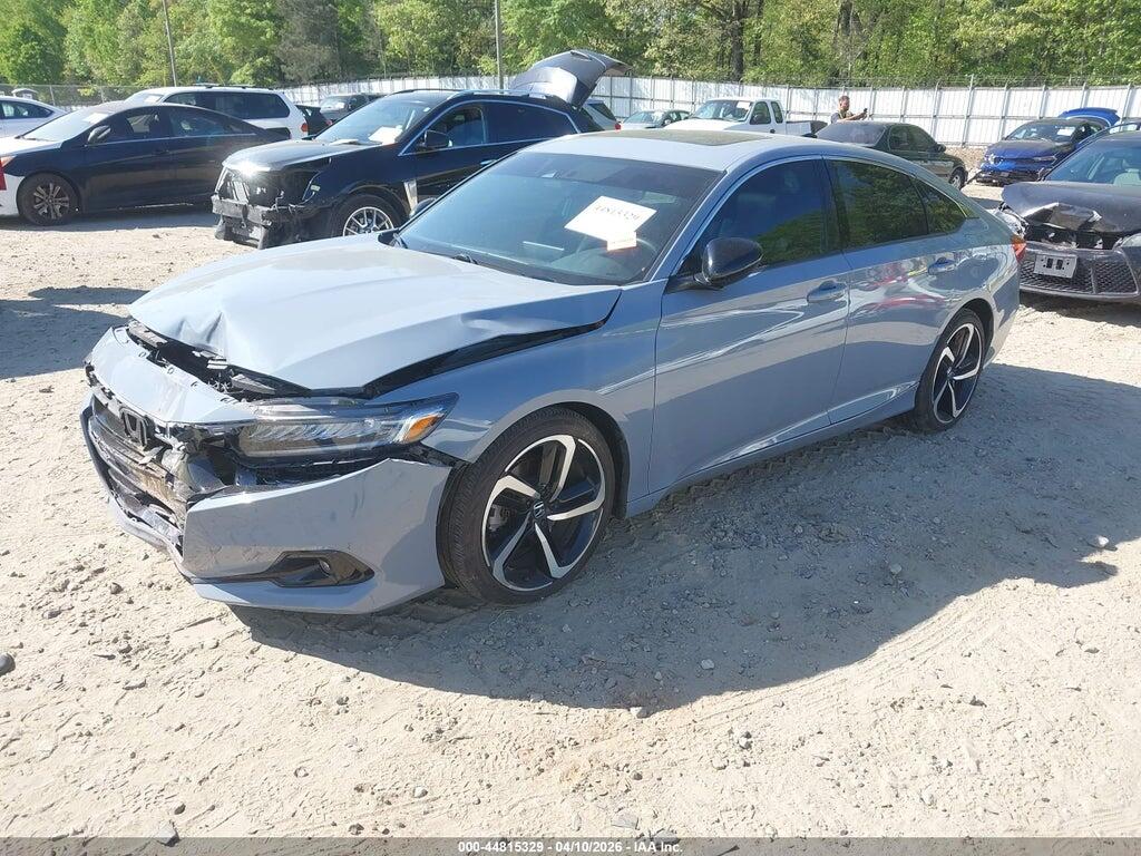 1HGCV2F39NA016664 2022 HONDA ACCORD photo no. 2