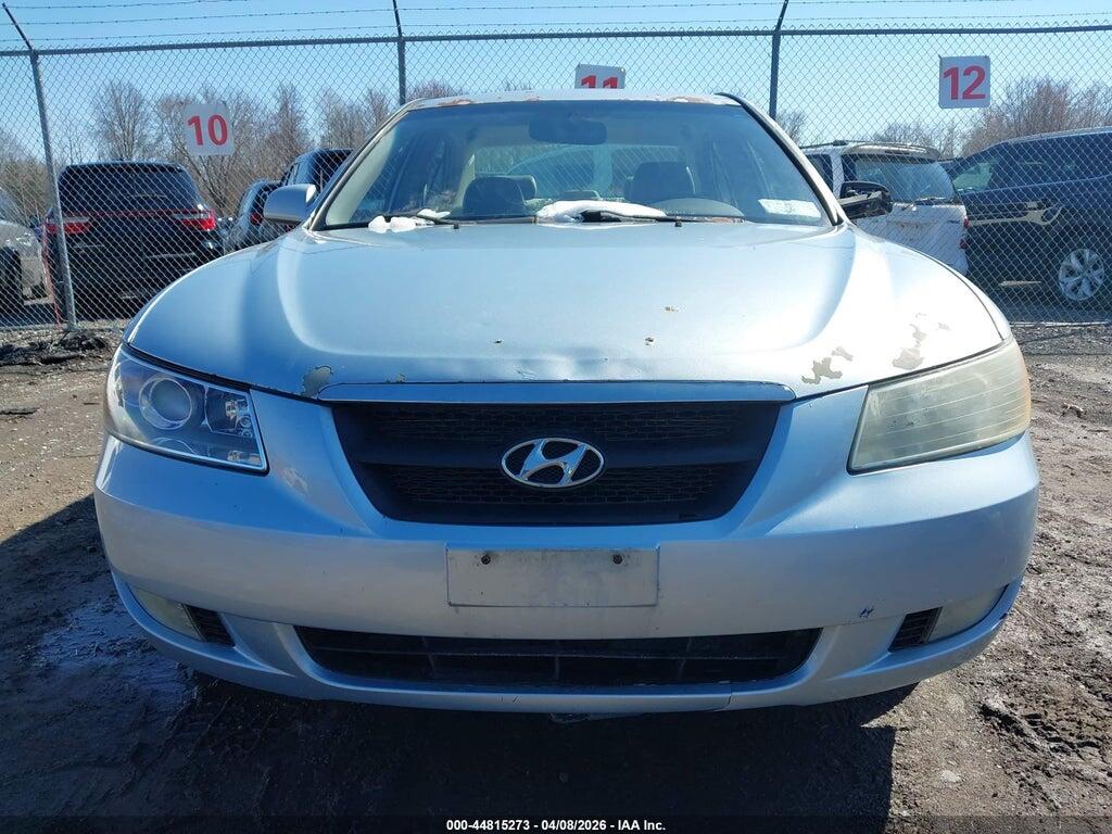 5NPEU46F86H132030 2006 HYUNDAI SONATA photo no. 12