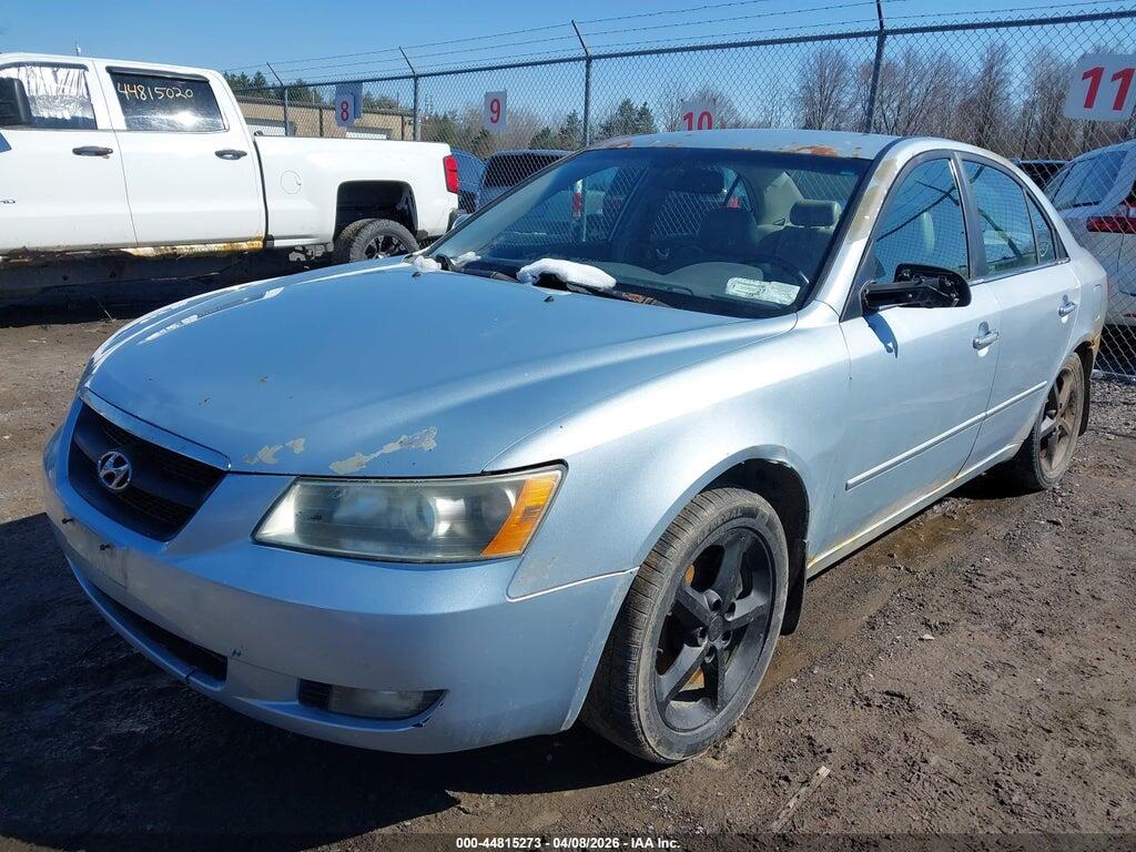 5NPEU46F86H132030 2006 HYUNDAI SONATA photo no. 2