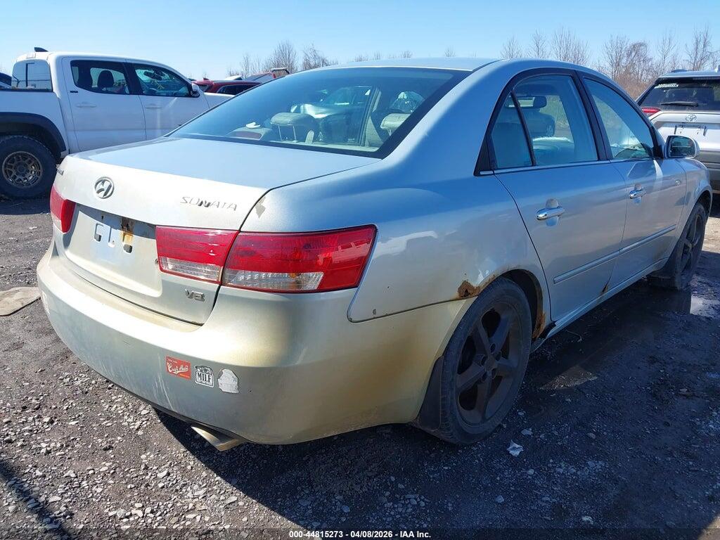 5NPEU46F86H132030 2006 HYUNDAI SONATA photo no. 4