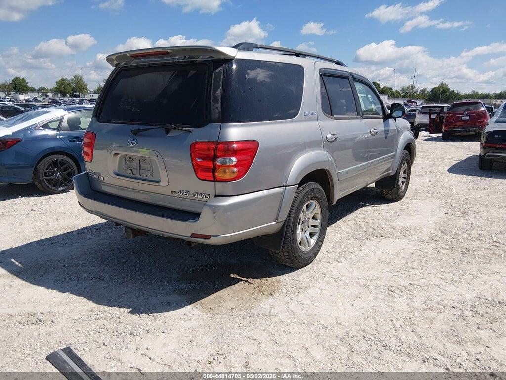 5TDBT48A83S160746 2003 TOYOTA SEQUOIA photo no. 4