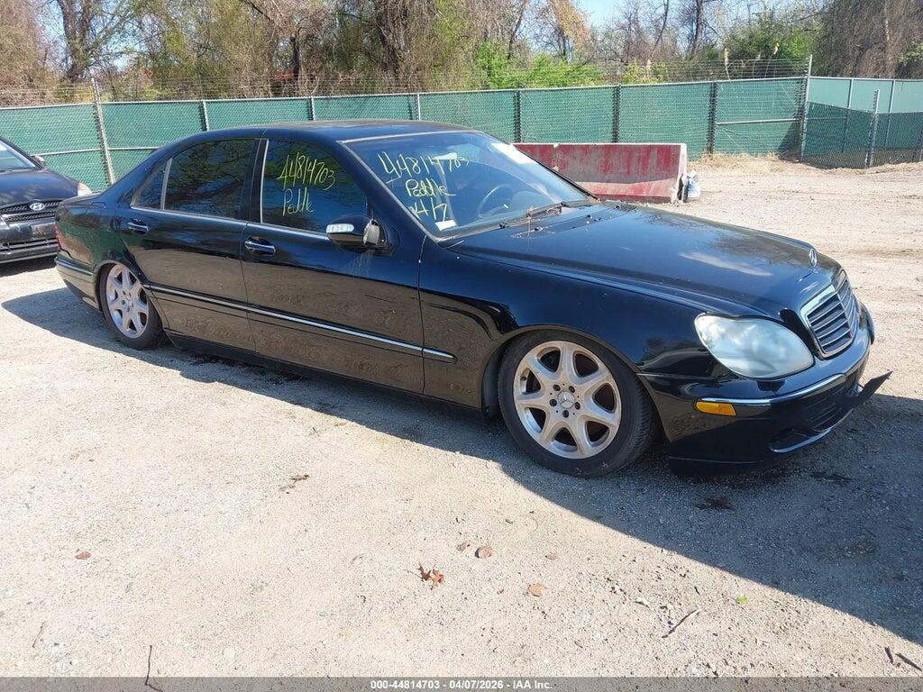 WDBNG84JX4A396746 2004 MERCEDES-BENZ S 500 photo no. 1