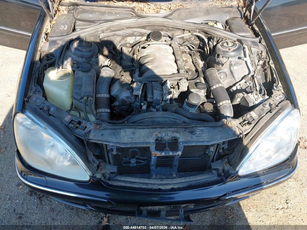 WDBNG84JX4A396746 2004 MERCEDES-BENZ S 500 photo no. 10