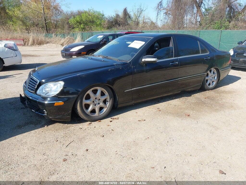 WDBNG84JX4A396746 2004 MERCEDES-BENZ S 500 photo no. 2