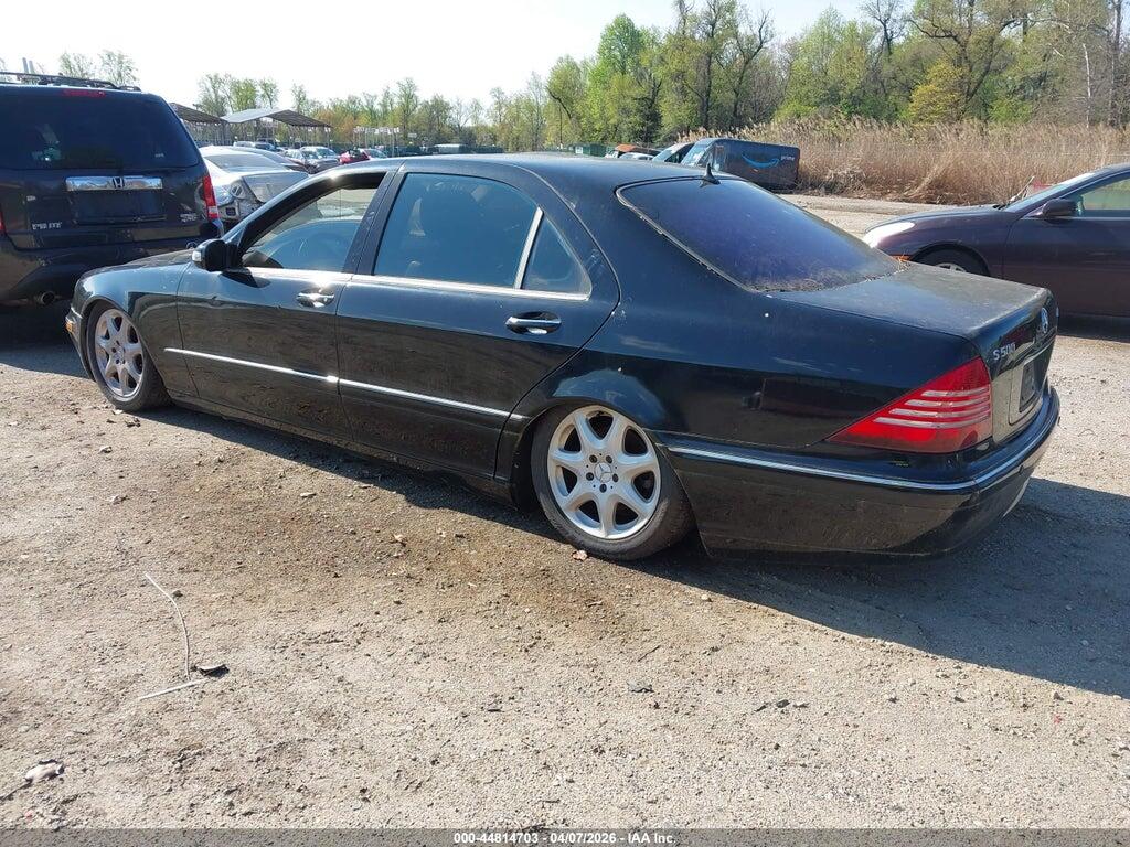 WDBNG84JX4A396746 2004 MERCEDES-BENZ S 500 photo no. 3