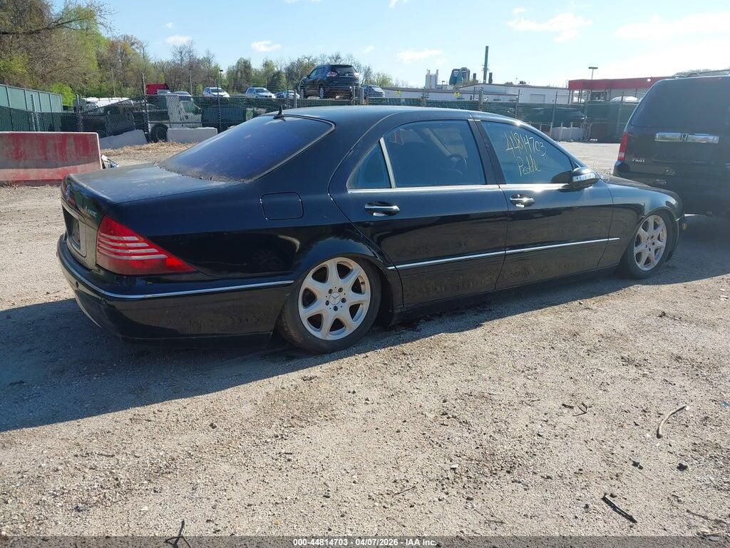 WDBNG84JX4A396746 2004 MERCEDES-BENZ S 500 photo no. 4