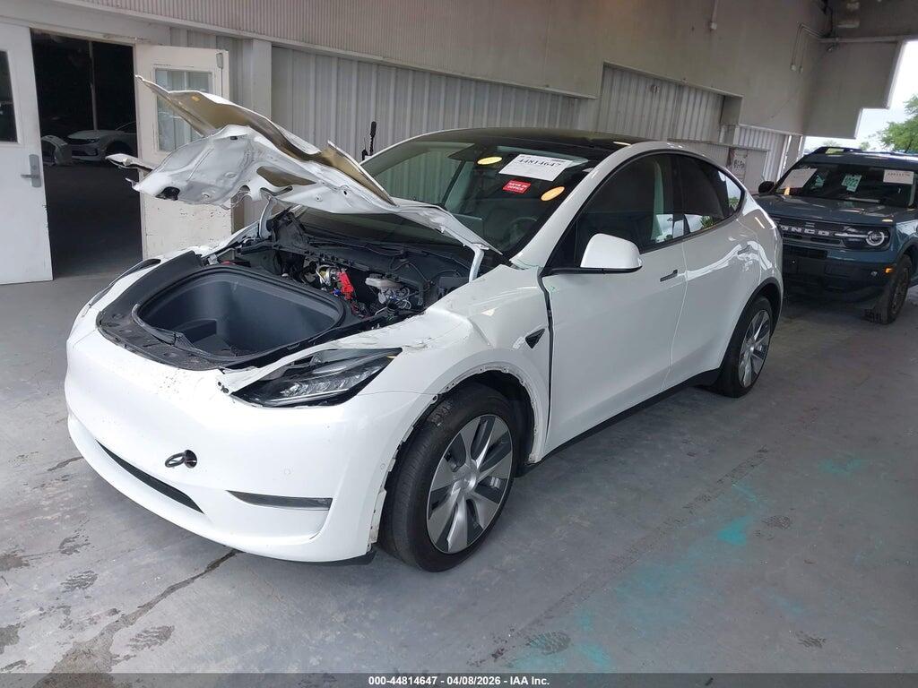 7SAYGDEEXNF369602 2022 TESLA MODEL Y photo no. 2