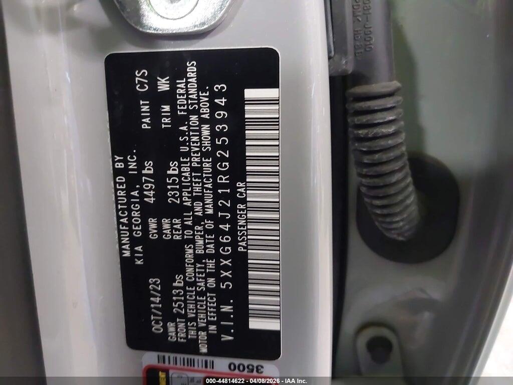 5XXG64J21RG253943 2024 KIA K5 photo no. 9