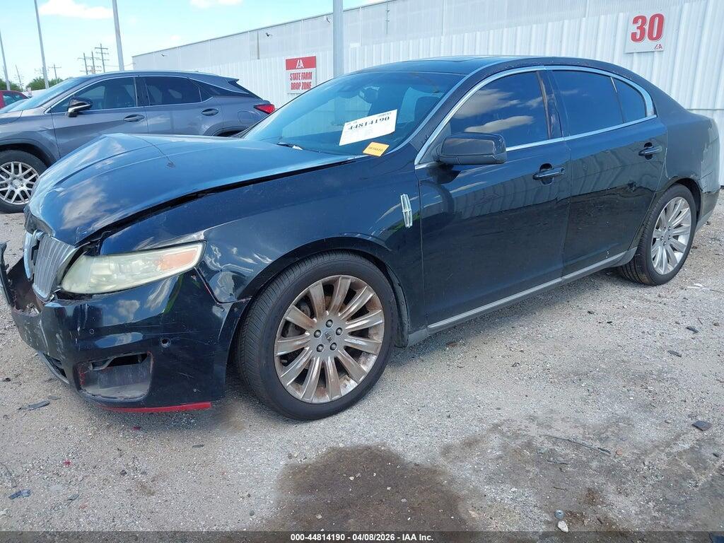 1LNHL9ER4AG615886 2010 LINCOLN MKS photo no. 2